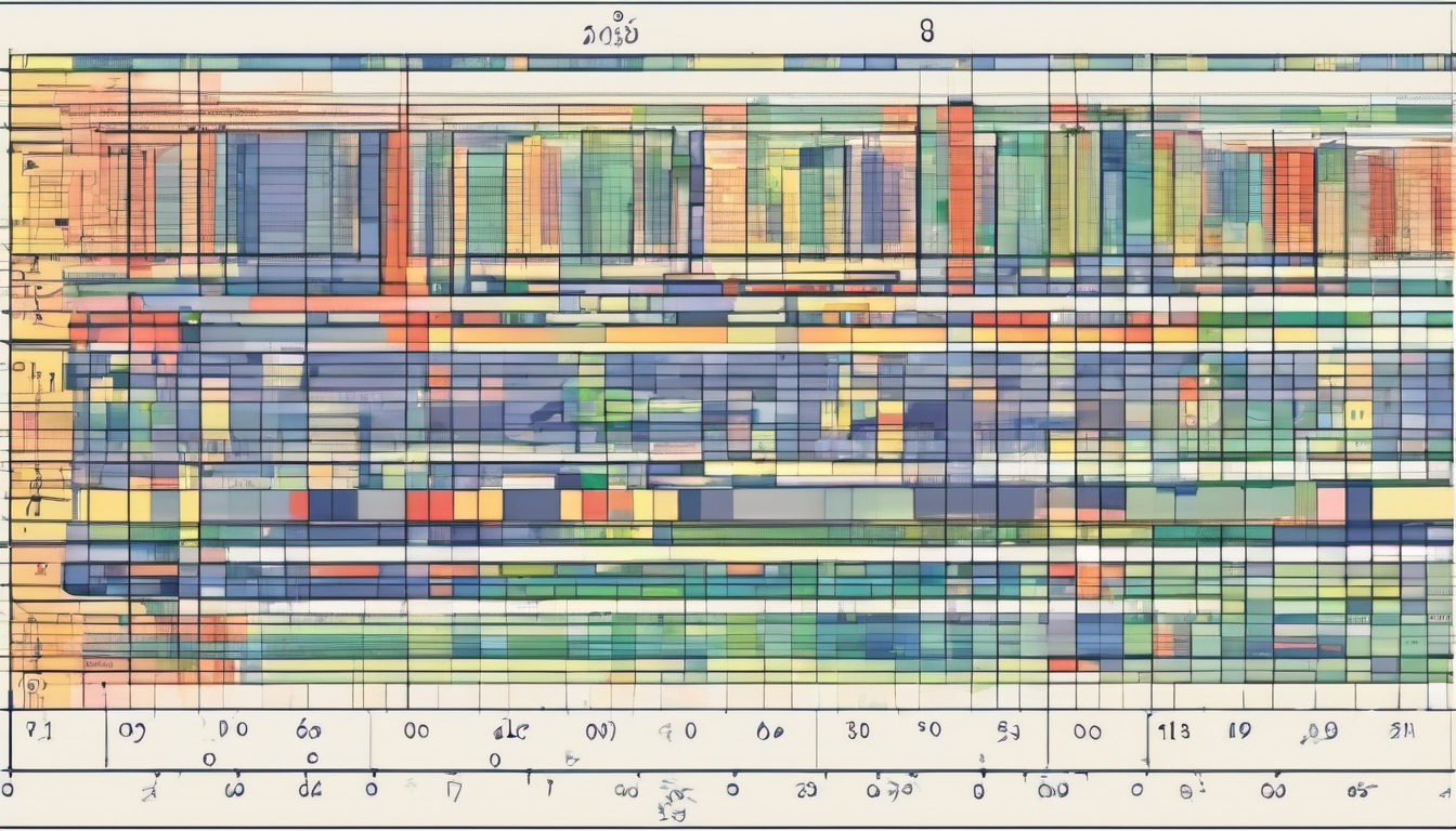 Mosaique de couleurs